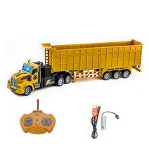엔진RC카 1:48 36Cm 큰 Rc 트럭 모델 27 Mhz 무선 원격 제어 덤프 수송기 컨테이너 자동차 장난감 소년 아이 395ea9, 03 QH200-1