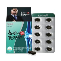 히딩크의 관절백세 뉴질랜드 초록입홍합 추출오일 MSM 60캡슐, 21g x 60캡슐 (1박스)