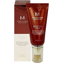 미샤 M 퍼펙트 커버 비비크림 RX SPF42 PA+++ 50ml, 23호 자연스러운 베이지, 1개