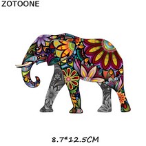 저스트앳 의류용 동물 다리미 전사 열 스티커 접착 패치 티셔츠, [39] ZT1809