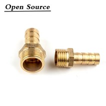 철근커플러 각종커플러 에어공구 수공구호스 바브 테일 4 ~ 25MM 황동 파이프 피팅 1/8 "1/4" 3/, 07 6mm Barb_03 3/8