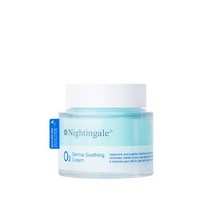 NIGHTINGALE 오투 진정 히알루론산 산소 수분 크림 100ml DERMA SOOTHING O₂ CREAM 100ml, none