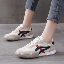 Prosekor 여성 운동화 플랫 슬립온 캔버스 뮬운동화 키높이 스니커즈