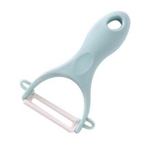땅콩탈피기 세라믹 필러 과일 야채 감자 오이 당근 강판 1 개 휴대용 홈 주방 도구 액세서리, 01 BLUE