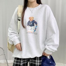 [오버핏/소장강추!] 엘에이 베어 맨투맨