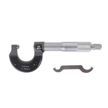 과학실험 정밀 두께 측정 자 마이크로미터 학교 준비물 과학교구, 마이크로메타 0 25