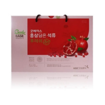 굿베이스 홍삼담은 석류 후레쉬 50ml x 20p + 선물용쇼핑백, 15개, 1000ml