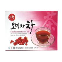 유니크앤몰 고향 오미자차 복숭아홍차 냉온겸용 홍차 과일차, 10개, 고향 오미자차20개입