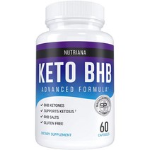 Nutriana) Keto BHB 어드반스드 포뮬라 케토 다이어트 보조제 60캡슐 1개입