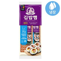 [목우촌] 주부9단 김밥햄 340g(170gX2개입), 2개, 170g, 옵션1 - 기본포장 (박스or비닐포장) (+0원)