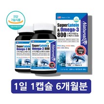 미국 류태인 누태인 20대 청소년 아이 루테인 루데인 마리골드 꽃 오일 오메가3 비타민D 뉴테인, 루테인앤오메가3 90캡슐 X2통