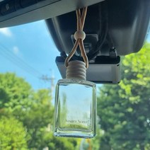 아마레센트 천연 걸이형 차량용방향제 자동차디퓨저 100ml 2개입, 에이프릴프레쉬