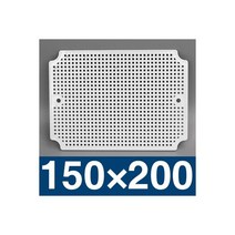 정션박스 분전함IP67 방수 정션 박스베이스 플레이트 ABS 벌집 장착베이스 실외 고성능링 박스 고정베이스, 10 200x150