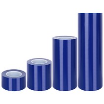 PE보호필름 공업용랩 스트레치필름 기스 방지 포장, 상세이페이지 참고, 7 실크 투명 블루 폭 6.0cmx길이150m