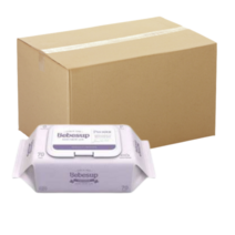 베베숲 프리미어 물티슈 캡형 70매 24개