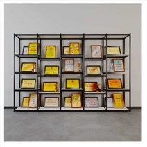 상패 전시대 기념품 상패진열장 장식장 스탠드 감사패, D형 180x30x200