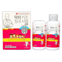 닥터 키즈 징크시럽 아기 유아 돌아기 어린이 액상 아연 면역 성장기 영양제 딸기맛 11203524, 120ml