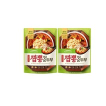 풀무원 반듯한식 짬뽕 몽글순두부찌개 (500g)X2개 [우리집영양식] [깔끔한맛], 21셋트