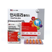 인사프리 플러스 120정 4개월분 잇몸 치아건강