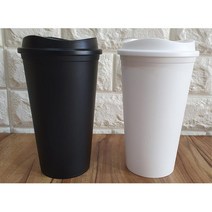 리유저블텀블러 콜드컵 아이스 물통 가벼운텀블러, 블랙