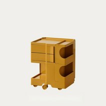 바퀴 달린 B 라인 케비넷 사물함 이동식 카트 다용도 3단, E