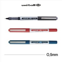 유니볼 아이 수성 볼펜 UB-150, 블루 x 5개