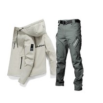 낚시 방한복 고어텍스 동계 방한 낚시복 겨울 캐주얼 솔리드 셔츠 방수 자켓 바지 세트 야외 스포츠 의류 태양 보호 봄 여름, [01] Asian size M, [06] 006