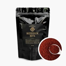 비지떡 비트 Bits 80g 구피 디스커스 열대어 발색강화 사료, 1개, 80ml