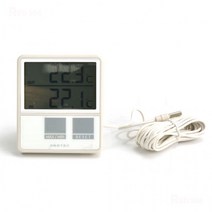 jc_기능 센서길이 최저온도 3미터 실내 온도계 최고온도 외부센서 메모리 실외 냉장고 온도측정 약 동시