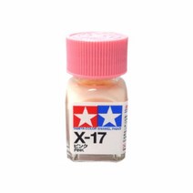 (80017) 타미야 에나멜 도료 X-17 핑크 유광 10ml