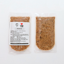 강아지 화식 마음 100g x 10팩 건강 관리 자연식사료, 마음100gx10팩