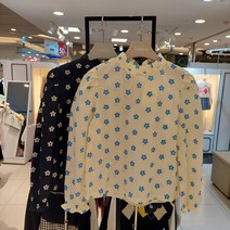 셀덴 송파엔씨 꽃무늬가 예쁘고 화사한 면 블라우스 EDBW23251
