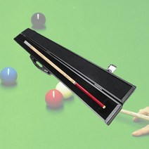 당구 billiard 개인큐 당구용품 초크스누커 당구 큐 케이스 헤비 듀티 용 두 조각 1 개 보관, 한개옵션0