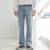 맨타임 남성용 TYY. 데일리 2컬러 세미와이드 데님팬츠