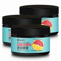 조은약초 자몽 오렌지 추출물 복합물 혼합 분말 가루 과라나 x5, 단품, 단품