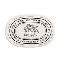 센스팟 모던 북유럽 발매트 러그 극세사 화장실매트, 엔젤