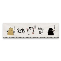 이자카야 일본 수평 커튼 도어 커튼 요리 스시 레스토랑 주방 파티션 커튼 바 인테리어