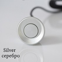 주차센서 후방감지기 차량검지기 22mm 센서 블랙 레드 블루 실버 골드 화이트 그레이 샴페인 컬러 주차 키, 08 Silver