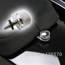 할리 Sportster Softail Dyna 투어링 1996-2015 정의되지 않은 골드 내구성 스테인레스 스틸 오토바이 좌석 나사 볼트 빌릿, 단일옵션