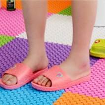 컬러 다용도실 퍼즐매트 맨발출입 가성비 바닥 퍼즐깔개, 블루