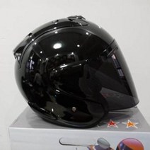 쇼에이 헬멧 풀페이스 시스템 오픈페이스 클래식 agv Ram3 밝은 블랙 하프 헬멧 남녀 오토바이 오프로드 여, 03 black