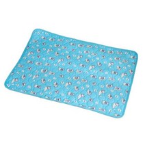 애견 하우스 강아지 고양이 쿠션 숨숨집 방석 텐트 애견방석 애완 동물 소변 패드 재사용 가능한 빨 수있는 침대 방수 가구, blue+50x35cm