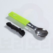 보리모리 캠핑용 숟가락포크 (그린) 스포크 야외