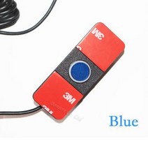 Koorinwoo-업그레이드 Parktronic 시스템 지능형 16.5mm 평면 센서 주차 4 후면 모니터 및 카메라의 거리, 05 파란