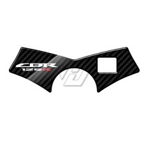 혼다 CBR125R CBR150R 2010-2017 3D 카본 룩 어퍼 트리플 요크 디펜더, CBR125R_1264, 1개