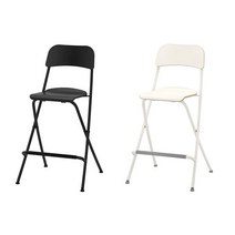 비카 FRANKLIN 프랑클린 접이식 바스툴/빠스툴/하이체어/아일랜드식탁의자/의자, 이케아_63cm화이트