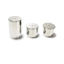 QBB 밀도 비중 컵 코팅 컵 액체 비중계 스테인리스스틸 알루미늄 합금 37 ml 50 100ml, 02 Stainless Steel