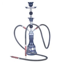 Hookah Set Shisha Water Pipe 2 Hoses Party Supply for Man Time 흡연 액세서리 Narguile Complete, 4D
