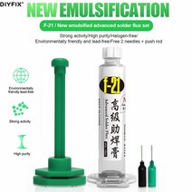 RELIFE F-21 10CC PCB BGA 무연 할로겐 프리 재 작업 솔더링 용접 주사기 유화 페이스트 고급 플럭스, 01 F-21