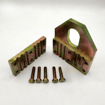 엘리베이터 전용 와이어로프 버클 케이블 리프트 클리터 클램프, 8슬롯두께 8-13mm 와이어로프